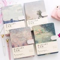 Netum — couverture rigide Kawaii personnalisé, magnétique et mignon, rose, pour agenda, carnet de notes pour écolières de fille