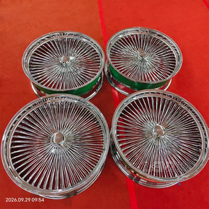 ล้อโครเมียมแบบลวดขนาด 24 นิ้ว ล้ออลูมิเนียมแบบลวด 2/3 ซี่ แบบถอดได้ - Product Image 2