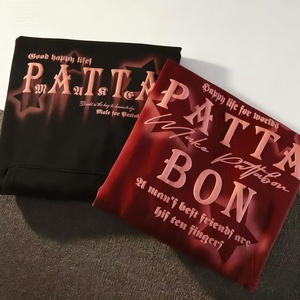 Sudaderas con Capucha y Sudaderas de Algodón Grueso de Alta Calidad de 500 g/m² para Hombre |   Sudadera con Capucha Extra Grande con Logotipo Personalizado en Relieve 3D - Product Image 2