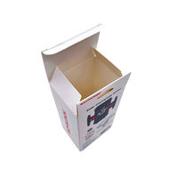 Boîtes en carton blanc de petite taille personnalisées de qualité supérieure, matériaux recyclés, pelliculage mat pour cadeaux, artisanat - Marque privée de l'usine