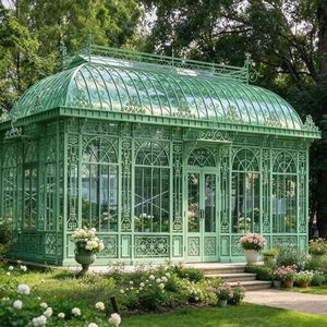 Panneaux de treillis <span class=keywords><strong>en</strong></span> <span class=keywords><strong>fer</strong></span> forgé pour serre de mariage, orangerie, verrière, pour cérémonie <span class=keywords><strong>en</strong></span> verrière, sur mesure, OEM - Product Image 6