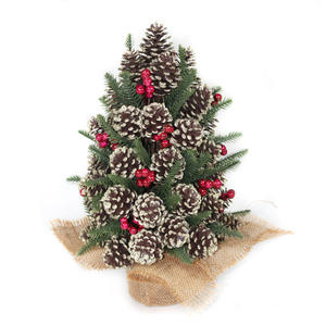 Para <span class=keywords><strong>Amazon</strong></span> Best Seller 14*14*21cm PE y cono <span class=keywords><strong>de</strong></span> pino árbol <span class=keywords><strong>de</strong></span> mesa <span class=keywords><strong>de</strong></span> <span class=keywords><strong>Navidad</strong></span> interior decoración del día del hogar decoraciones <span class=keywords><strong>de</strong></span> <span class=keywords><strong>Navidad</strong></span> - Product Image 4