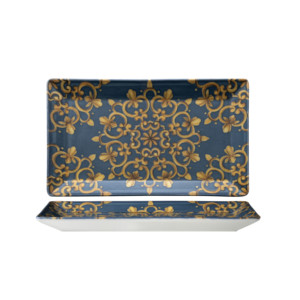 Bandeja Saturnia Royal Print Kimi Rectangular 26 x 15 cm para Restaurantes, Catering, Hoteles, Suministros al por Mayor - Product Image 1