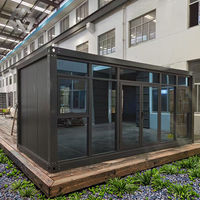 Casa Contenedor Modular de Ensamblaje Rápido Totalmente Personalizable, Diseño Personalizado, Casa y Oficina Prefabricada Desmontable