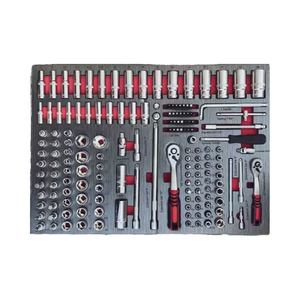 ชุดเครื่องมือซ่อมรถยนต์ด้วยมืออเนกประสงค์352ชิ้นสำหรับใช้ในบ้านประแจเจาะพลาสติกเครื่องมือรวมไขควง - Product Image 2