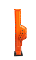 Cric mécanique TOYO-INTL 20 tonnes SJ-A 20t, cric mécanique pour le levage de marchandises, levage de charges, rouge orange, alliage d'acier