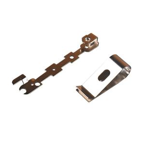 Özelleştirilmiş Nikel Kaplama Pirinç Lamba Klipleri Sac <span class=keywords><strong>metal</strong></span> damgalama parçaları - Product Image 3