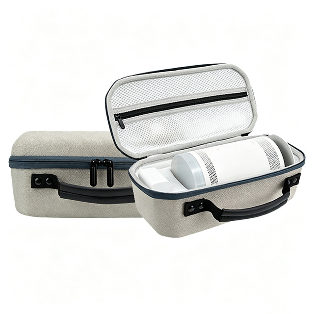 EVA Hard Shell The Freestyle Projector Carrying Case Shockproof Waterproof Travel Bag with Zipper Handle for Portable Device