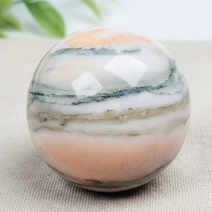 Esfera de Jade Natural Colorida, Bola de Cristal Curativa para Feng Shui, Reiki, Decoración de Sala de Estar y Dormitorio, Artesanía de Cristal al por Mayor - Product Image 1