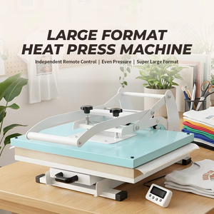 Stable Sublimation Heat Press Machine Big Open Large 50*70cm Detachable Control Tshirt CH2540 High-Efficiency Sublimation Heat P - Product Image 1