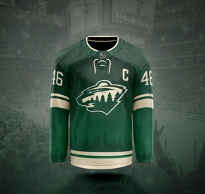 Maillot de hockey personnalisé pour homme, service OEM, séchage rapide, 100 % polyester, logo imprimé avant/arrière, respirant, vêtements de sport, livraison en 7 jours - Product Image 5