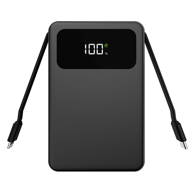 High Capacity PD20W Fast Charging 20000mAh Power Bank with Built-in Cables & Magnetic Wireless External Battery Pack for iPhone