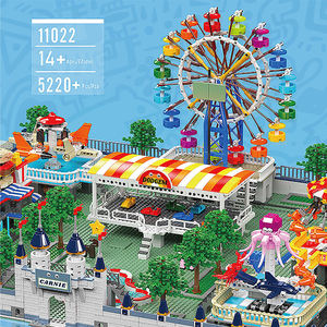 Modèle de parc d'attractions RC de la série créative 11022, kit de construction éducatif en plastique 1:8, cadeau de festival - Product Image 2