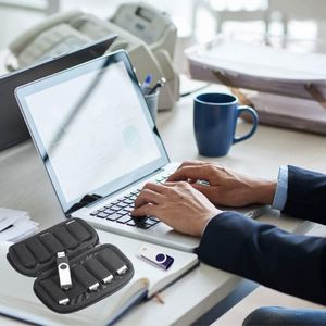 Electronic Accessories Organizer <b>Flash</b> Drive Case USB Storage Holder Bag - Product Image 4