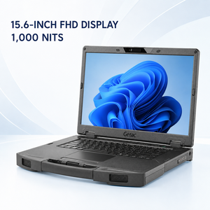 Getac S510 แล็ปท็อปแบบทนทานขนาด 15.6 นิ้ว ความละเอียด FHD 1000 Nits รองรับ AI พร้อมใช้งานสำหรับงานภาคอุตสาหกรรม รุ่น 11 Pro S510 RUGGED LAPTOP - Product Image 2