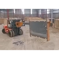 Bras de grue d'extension pour chariot élévateur, pour le chargement et le déchargement de caisses de verre / paquets de dalles de pierre dans des conteneurs