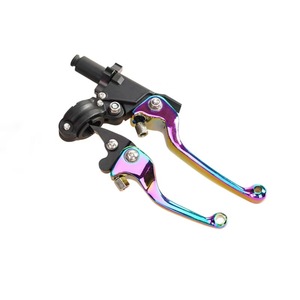 ידית בלם אלומיניום ארוכה וקצרה מדגם AORUN AR3002 בסגנון סין-שיק, צבעונית, משופרת, לאופנועי סוזוקי, ימאהה וקאוואסאקי - Product Image 3