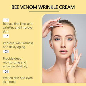 Crema Viso Anti-Età al Veleno d'Api, Idratante, al Collagene, Rassodante, Illuminante, Anti-Rughe, Effetto Luminoso - Product Image 3
