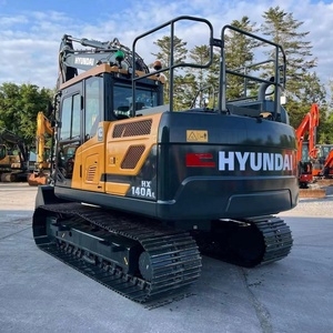 Excavadora de cadenas Hyundai 140 original de 13 toneladas de servicio pesado, precio de venta. - Product Image 3