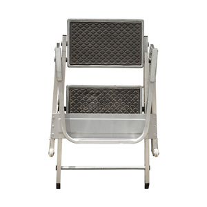 Escalera Plegable de 2 Peldaños con Barandilla de Seguridad, Escalera de Aluminio Resistente para Uso en Interiores - Product Image 4