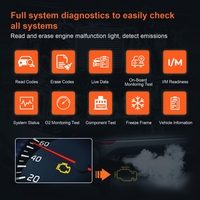 Scanner de diagnostic automobile OBD2 Z100 système complet, version mobile, 9 fonctions spéciales, détecteur de pannes de véhicule pour l'exportation