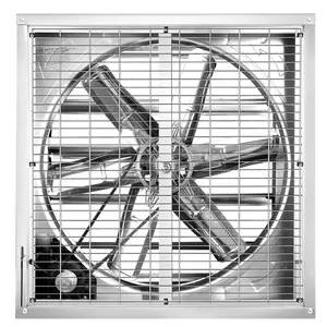 Extractor de ventilación de túnel de aves de corral, ventilador de alto volumen de aire, poco ruido, para granja de aves de corral o invernadero