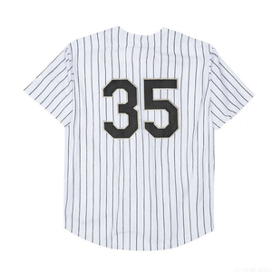 Maillots de baseball vintage pour hommes, style cousu, 2 Nellie Fox, 8 Joseph Jackson, 23 Robin Ventura, 35 Frank Thomas, 72 Carlton Fisk, tailles S-3XL - Product Image 5