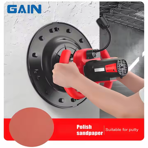 Máy trát tường mini cầm tay, làm phẳng bê tông, máy trát vữa xi măng tường có đèn - Product Image 4