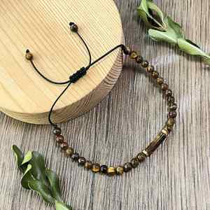 Natural Stone <b>Bracelet</b> Colorful Glass Beaded <b>Healing</b> Jewelry Strategic Wholesale Bulk Discount Handmade Customization - Product Image 3