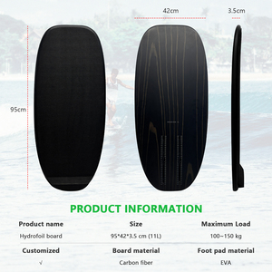 Custom 95cm Full Carbon Fiber Hydrofoil Board Lightweight SUP With Pumping Function Includes Bag Accessory 95cm Full Carbon Fibe - Product Image 6