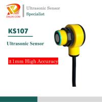 Sensor Level Ultrasonik DAUXI KS107 IP67 Jangkauan 7cm-1m Presisi 1mm Probe Anti-kloning untuk Pengukuran Level Cairan Industri