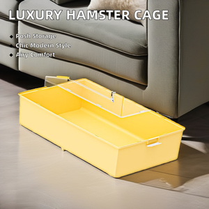 Jihong ha personalizzato la scatola di alimentazione per animali domestici multifunzionale di lusso in acrilico trasparente moderna - Product Image 5