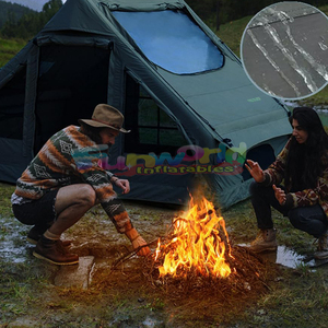 Tienda de aire inflable portátil para exteriores, tienda de campaña impermeable para exteriores, gran espacio, una sala de estar, tienda de campaña - Product Image 1