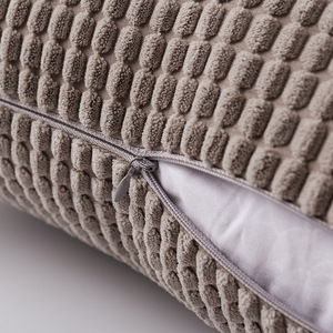 Nordic Style Plush Throw Pillows Square Solid Color Cotton Velvet <b>Cushions</b> Home Decor Pillow Inserts Included - Product Image 4