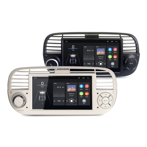 Autoradio Android 15 da 7 Pollici per <span class=keywords><strong>Fiat</strong></span> <span class=keywords><strong>500</strong></span> 2007-2015 con Carplay Wireless, Schermo Android Auto, Lettore Video Stereo e Navigazione - Product Image 1