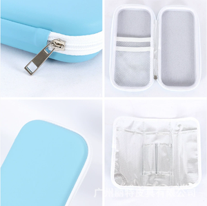 Portable Diabetes Pen Carrying Insulin Cooler Travel case Insulin Pen Carrying Pump Case EVA Diabetes Case Travel Pouch - Product Image 2