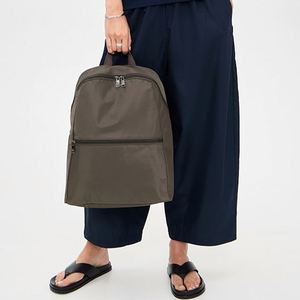 Unisex Nylon <b>Backpack</b> Large Capacity Waterproof Adjustable <b>Straps</b> Eco-friendly Recyclable Durable Custom Students Schoolbag - Product Image 1