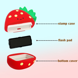 <span class=keywords><strong>Tampon</strong></span> flash personnalisé pour enfants, jouet auto-encreur pour vêtements d'enfants, <span class=keywords><strong>tampon</strong></span> nominal à l'encre permanente - Product Image 5