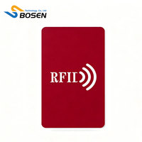 Source Factory Blank Rewritable RFID Access Card Custom NFC Chip Card for Commercial Building Security System