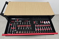 Ensemble d'outils à main de 471 pièces avec chariot de rangement roulant robuste à 12 tiroirs pour garage et atelier, vente en gros de douilles