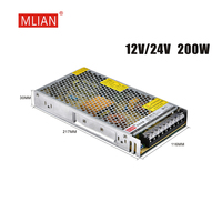 Transformador LED de 24W 150W, Adaptador de Corriente Conmutada, Opciones de 12V 36V 5A 2A 3A, Entrada de 220V / Opciones de 5V 1A 300W 400W