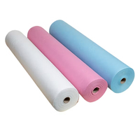 Drap de lit jetable confortable et imperméable en PP non tissé, housse de lit, rouleau de drap pour les hôpitaux, les hôtels, les salons de beauté, utilisation CE