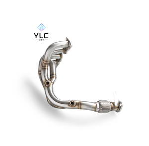 Collecteur d'échappement haute performance en acier inoxydable YLD pour <span class=keywords><strong>Peugeot</strong></span> 206 CC 1.6 16V 109 CV 207 2006-2016 – Convertisseur de système d'échappement - Product Image 5