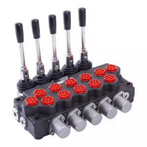 วาล์วโมโนบล็อกไฟฟ้าไฮดรอลิกซีรีส์ P40 P80 แบบ 1-7 สปูล คุณภาพสูงและเสถียร - Product Image 2