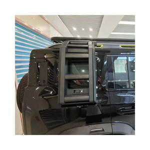 Escalera Lateral de Techo de Aluminio Negra Mate Atornillable para Jetour Traveller T2 2023-2026, Piezas de SUV al por Mayor - Product Image 5