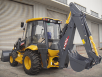 Machines de terrassement de haute qualité, haute charge, haute performance, chargeuse 7,8t XT870, chargeuse-pelleteuse avec tarière de 1m³, excavatrice de roche