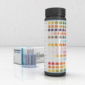 Kit de <span class=keywords><strong>test</strong></span> d'eau potable 14-en-1 <span class=keywords><strong>pour</strong></span> usage domestique, hôtelier, spa/bain à remous, analyse de la teneur en <span class=keywords><strong>sel</strong></span> de l'eau des conteneurs et <span class=keywords><strong>bandelettes</strong></span> de <span class=keywords><strong>test</strong></span> <span class=keywords><strong>pour</strong></span> <span class=keywords><strong>piscine</strong></span> - Product Image 1