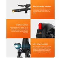 Scooter Eléctrico Confortable con 40 km de Autonomía, Amortiguadores Delanteros y Traseros, Llantas de 10 Pulgadas, Ideal para Desplazamientos Urbanos y Uso Diario