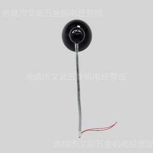 Lampe de travail LED pour tour, flexible avec support de tuyau, tête de lampe en céramique, base à vis E27, 12V 36V, portable, avec couvercle extérieur en fer, lumière blanche - Product Image 3