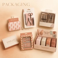 Kit de manucure et pédicure professionnel 16 pièces avec étui en cuir – Outils et coupe-ongles